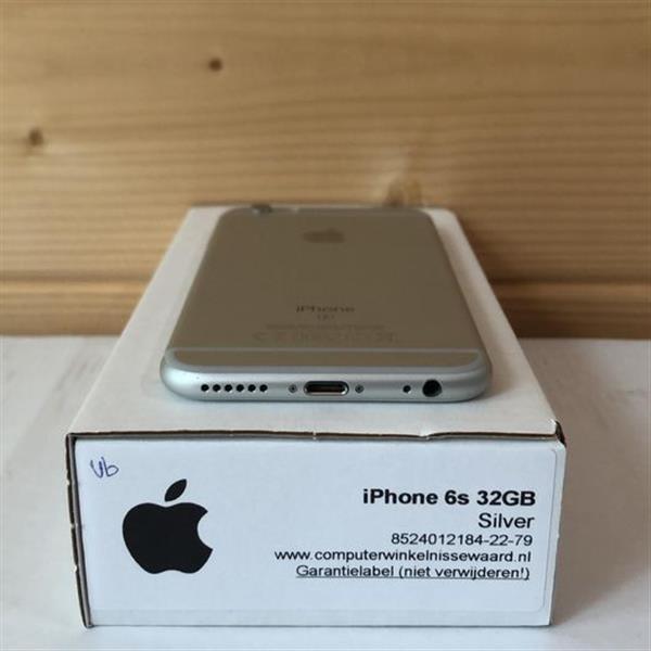 Grote foto apple iphone 6s 32gb zilver 4 7 simlockvrij garantie telecommunicatie apple iphone