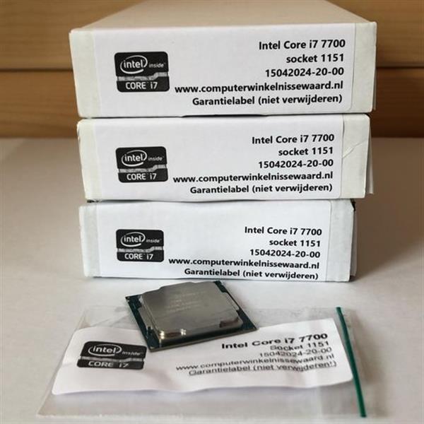 Grote foto intel processor i7 7700 3 2ghz turbo 4 2 socket 1151 computers en software overige computers en software
