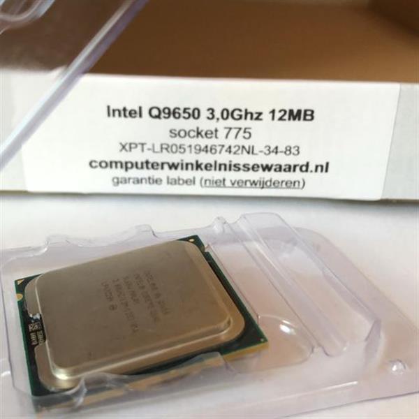 Grote foto intel q9650 3 0ghz 12mb fsb1333 socket 775 computers en software overige computers en software