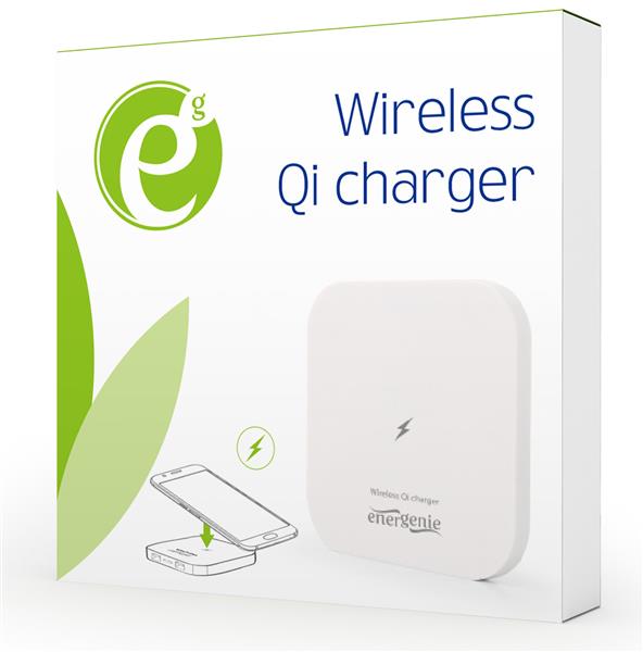 Grote foto opruiming showmodel energenie wireless qi charger 5w wit computers en software overige computers en software