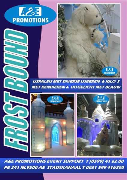 Grote foto witte kerst beelden verhuur ijsprops den haag diversen overige diversen
