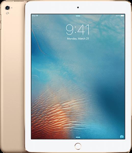 Grote foto apple ipad pro 32gb model 2016 9.7 inch gold wifi 4g garantie telecommunicatie ipad