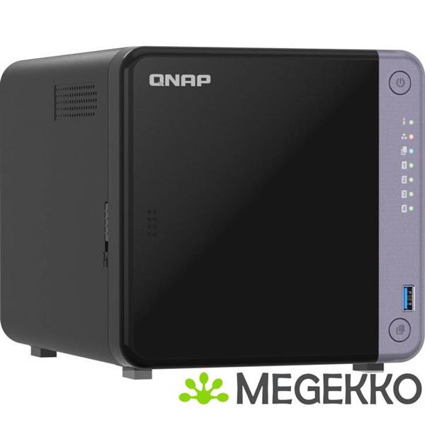 Grote foto qnap ts 432x 4g data opslag server nas tower ethernet lan zwart alpine al 524 computers en software behuizingen en kasten