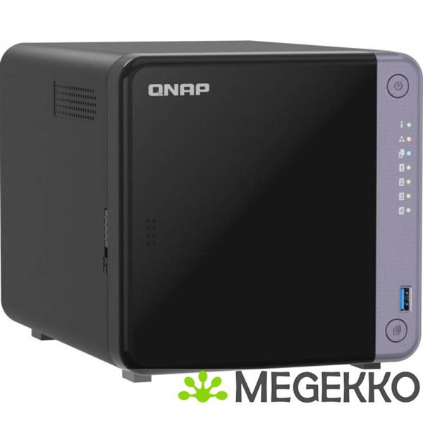 Grote foto qnap ts 432x 4g data opslag server nas tower ethernet lan zwart alpine al 524 computers en software behuizingen en kasten