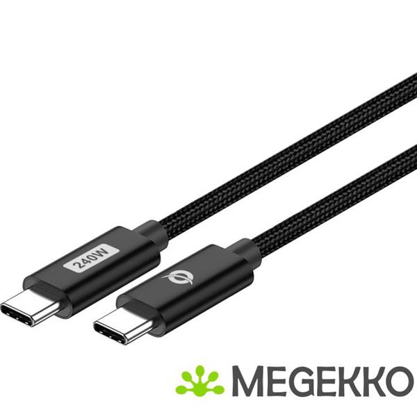 Grote foto conceptronic etta03b12 usb kabel 1 2 m usb 2.0 usb c zwart computers en software overige computers en software