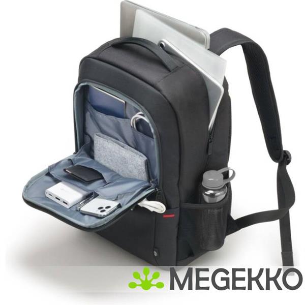 Grote foto dicota eco backpack plus base notebooktas 39 6 cm 15.6 rugzak zwart computers en software overige computers en software
