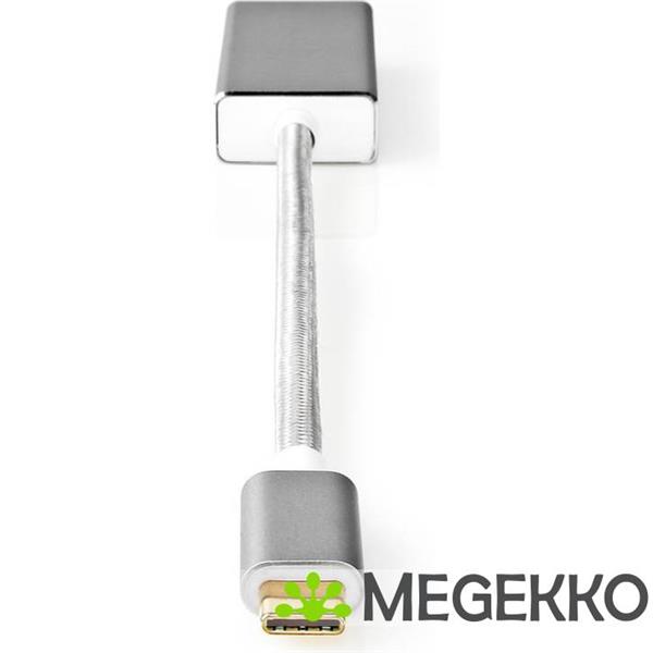 Grote foto usb adapter usb 3.2 gen 1 usb c male displayport male 5 gbps 0.20 m rond verguld computers en software overige computers en software