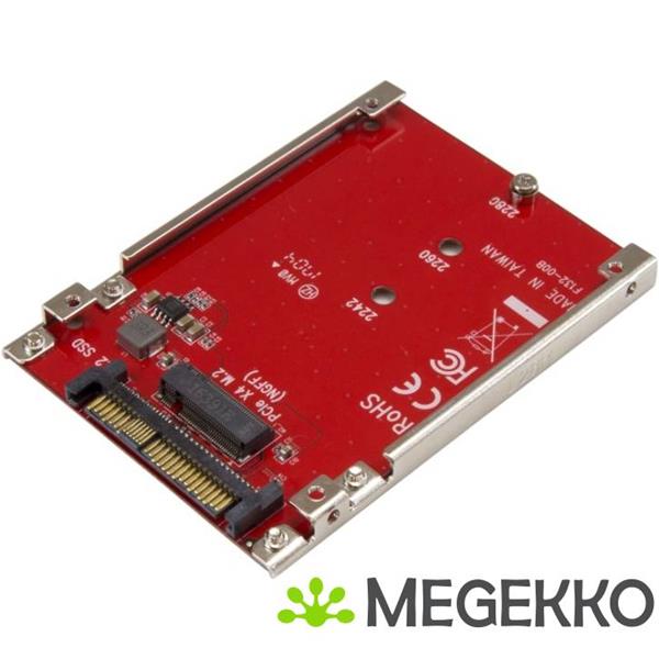 Grote foto startech.com u2m2e125 intern m.2 interfacekaart adapter computers en software netwerkkaarten routers en switches