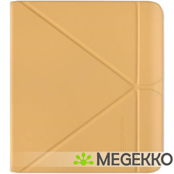 Grote foto rakuten kobo sleepcover e bookreaderbehuizing 17 8 cm 7 folioblad geel telecommunicatie tablets