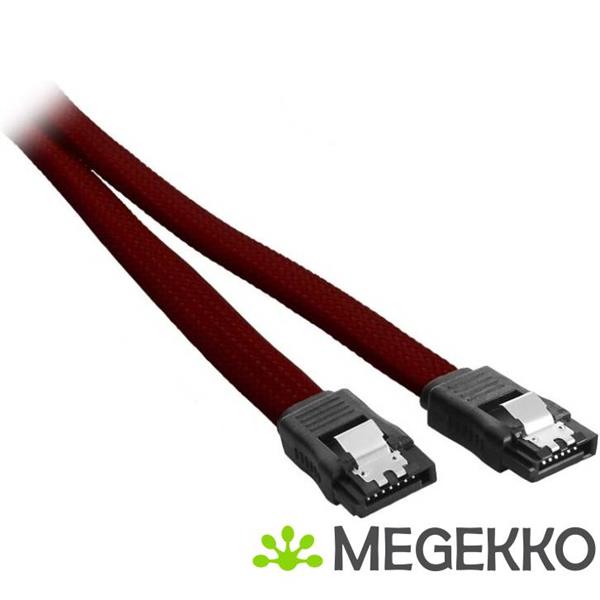 Grote foto cablemod cm cab sata n30kbr r sata kabel 0 3 m rood computers en software overige computers en software