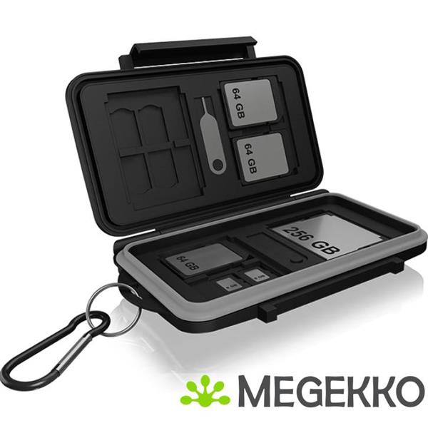 Grote foto icy box ib ac620 cr hardcase geheugenkaarten computers en software overige computers en software
