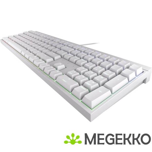 Grote foto cherry mx board 2.0s rgb mx blue rgb mechanisch wit toetsenbord computers en software toetsenborden