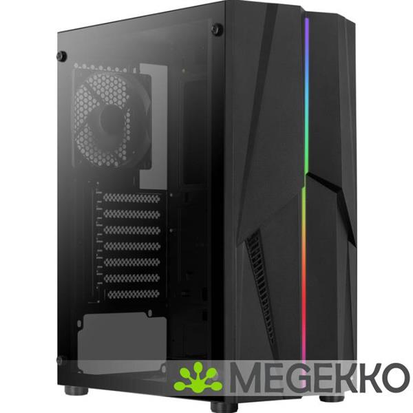 Grote foto aerocool mecha zwart computers en software behuizingen en kasten
