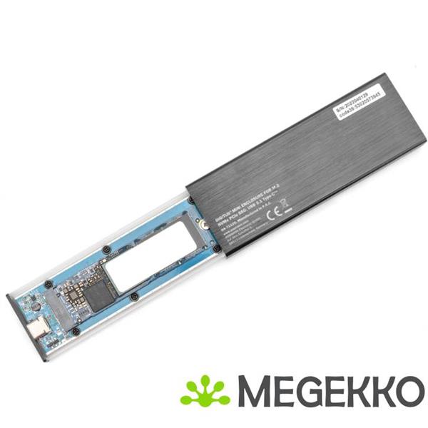 Grote foto digitus da 71120 behuizing voor opslagstations m.2 sdd behuizing zwart computers en software behuizingen en kasten