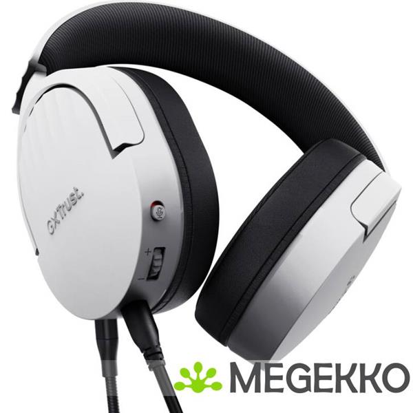 Grote foto trust gxt 489 fayzo gaming headset wit audio tv en foto koptelefoons