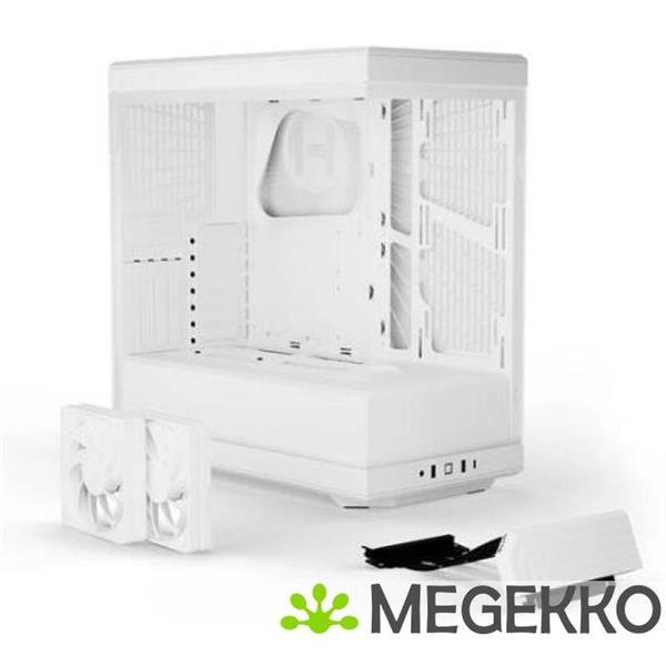 Grote foto hyte y40 snow white computers en software behuizingen en kasten