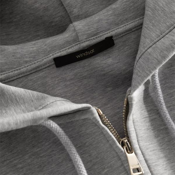 Grote foto windsor hoodie vest katoen maat 42 kleding dames truien en vesten