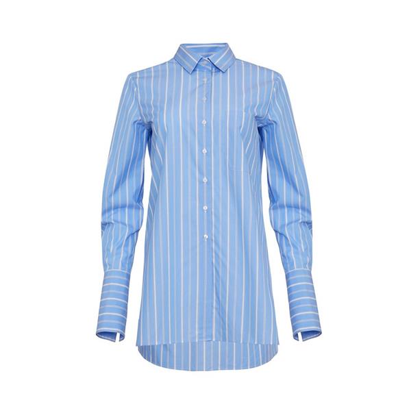 Grote foto emanou blouse filou blue stripe maat m kleding dames blouses