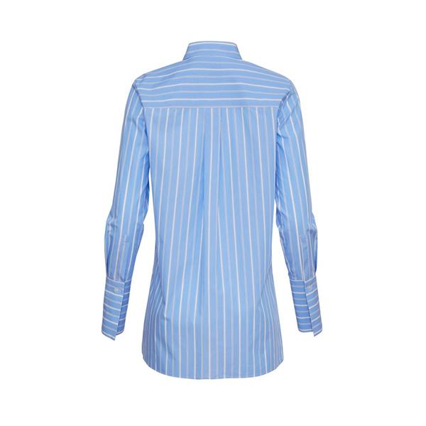 Grote foto emanou blouse filou blue stripe maat m kleding dames blouses