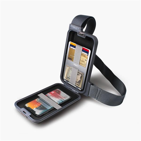 Grote foto ogon smart phone bag carbon kleding dames overige kledingstukken