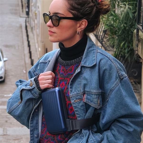Grote foto ogon smart phone bag carbon kleding dames overige kledingstukken