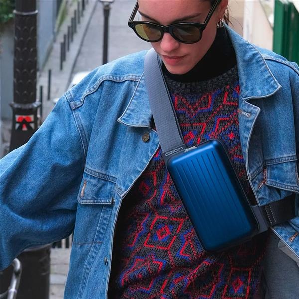 Grote foto ogon smart phone bag carbon kleding dames overige kledingstukken