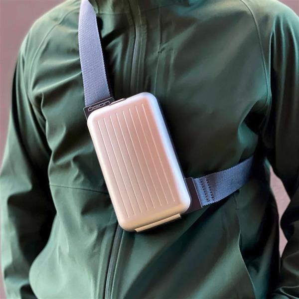 Grote foto ogon smart phone bag carbon kleding dames overige kledingstukken