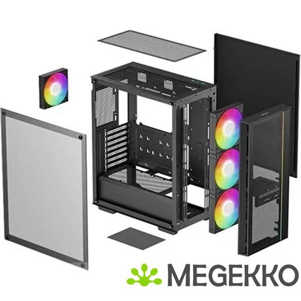 Grote foto deepcool matrexx 55 mesh v4 c computers en software behuizingen en kasten