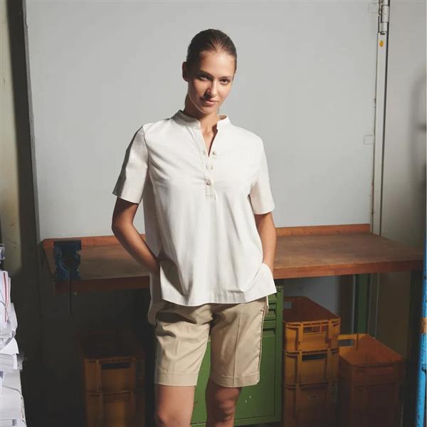 Grote foto spoon side piping bermuda maat 36 kleding dames spijkerbroeken en jeans