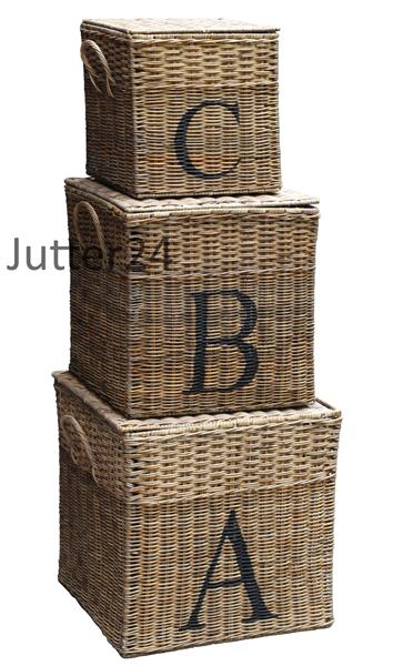 Grote foto grote wasmand van riet rond 50cm huis en inrichting schalen en manden