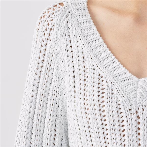 Grote foto fabiana filippi v neck sweater maat 36 kleding dames truien en vesten
