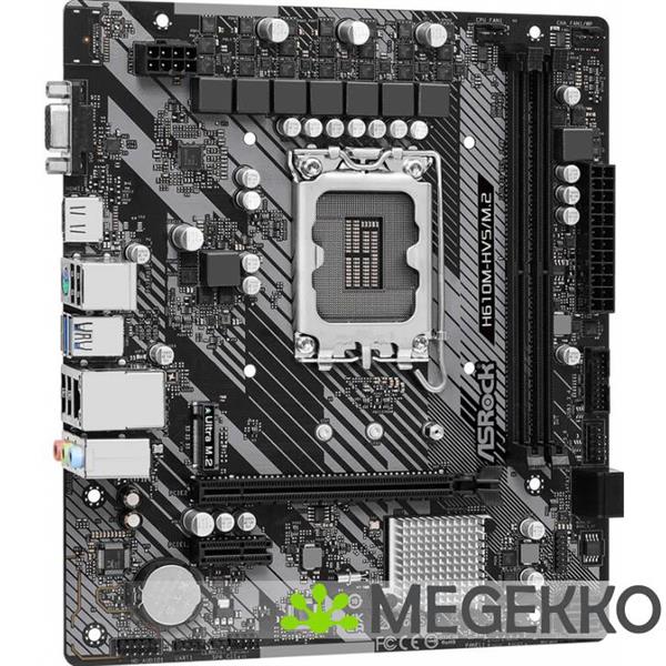Grote foto asrock h610m hvs m.2 r2.0 computers en software moederborden