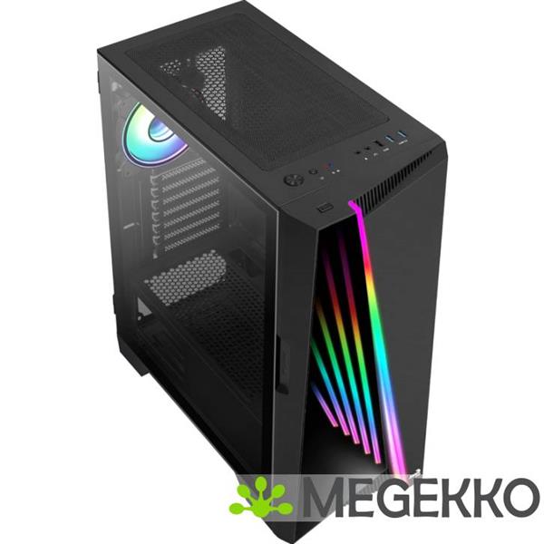 Grote foto aerocool mirage zwart computers en software behuizingen en kasten