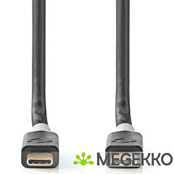 Grote foto usb kabel usb 3.2 gen 2x2 usb type c male usb type c male 20 gbps 100 w verguld computers en software overige computers en software