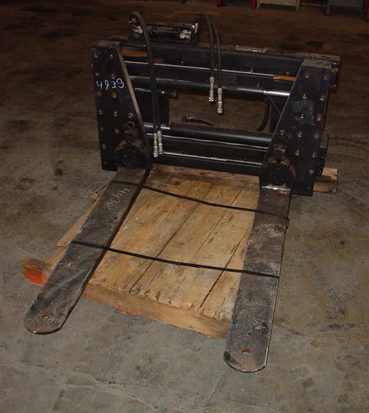 Grote foto mandigers draaivorkenklem frame agrarisch heftrucks