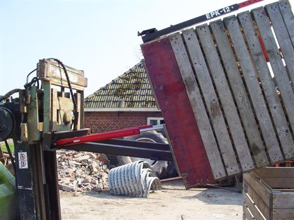 Grote foto norje kistenkantelaar voorwaarts demo nieuw agrarisch heftrucks