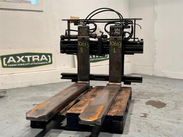 Grote foto griptech vorkversteller met schuifvorken agrarisch heftrucks
