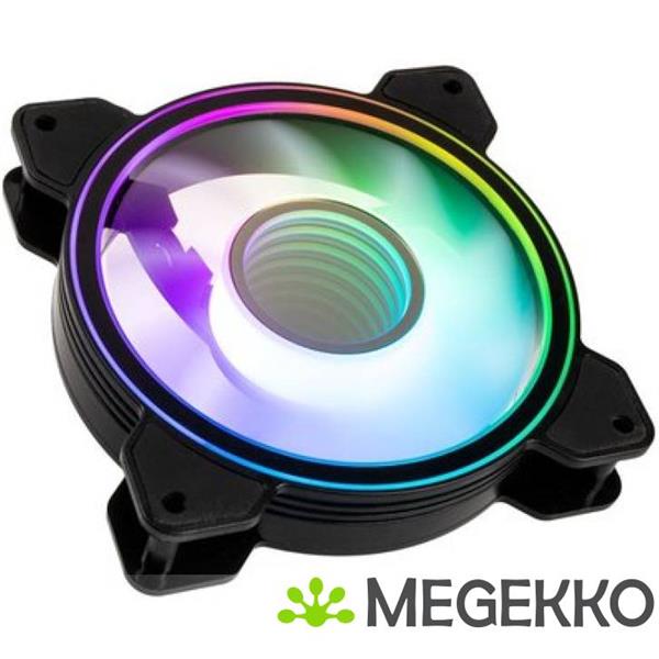 Grote foto kolink umbra void pro computer behuizing ventilator 12 cm zwart 1 stuk s computers en software overige computers en software