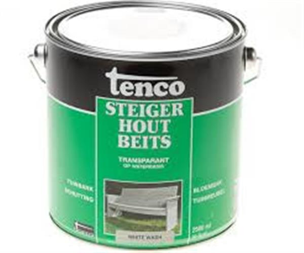 Grote foto tenco steigerhoutbeits 2 5 liter doe het zelf en verbouw verven en sierpleisters