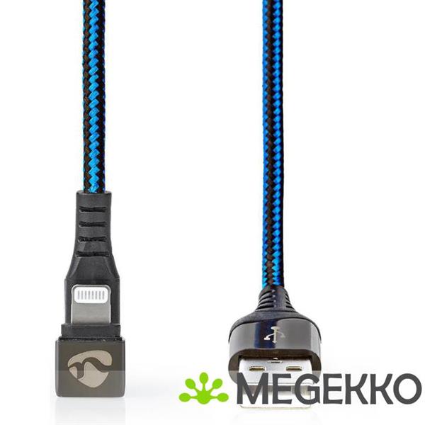Grote foto data en oplaadkabel usb a male naar apple lightning 8 pins male 180 aansluiting voor gaming computers en software overige computers en software