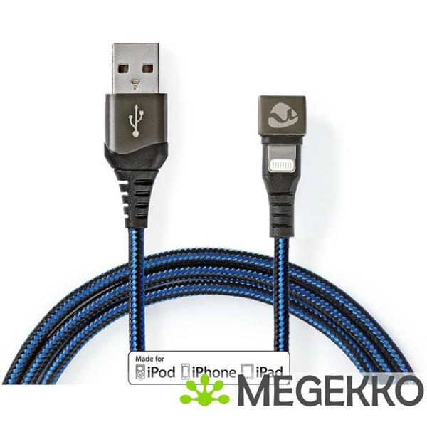 Grote foto data en oplaadkabel usb a male naar apple lightning 8 pins male 180 aansluiting voor gaming computers en software overige computers en software