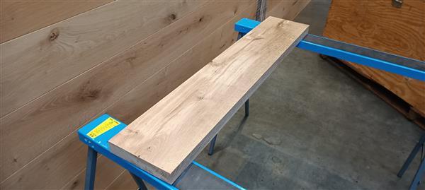 Grote foto 40x280mm 106cm eiken doe het zelf en verbouw hout en planken