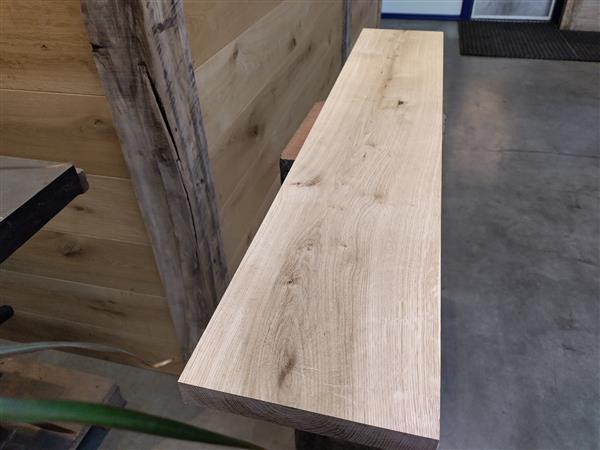 Grote foto 30x200 mm eiken wc plank breed 1060mm lang doe het zelf en verbouw hout en planken