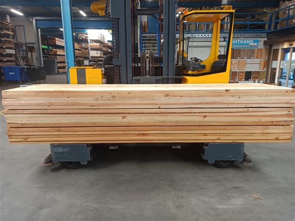 Grote foto douglas ruw 50x150mm x400cm doe het zelf en verbouw hout en planken