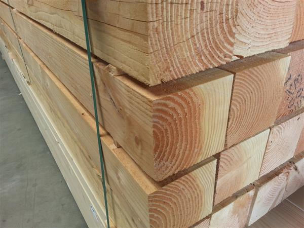 Grote foto 150x150mm douglas fijn bezaagd 300cm doe het zelf en verbouw hout en planken