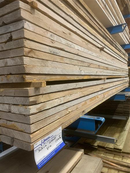 Grote foto vurenhouten steigerdelen gebruikt 3x20cm x350cm doe het zelf en verbouw hout en planken