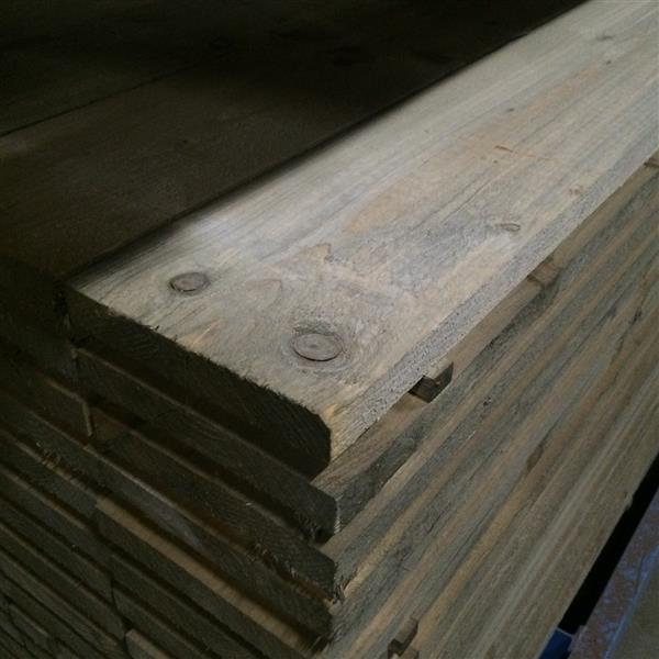 Grote foto steigerdelen gray wash 30x195mm x250cm doe het zelf en verbouw hout en planken
