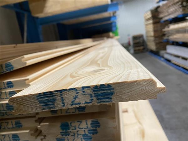 Grote foto vurenhouten vloerdelen 18x115mm x510cm doe het zelf en verbouw hout en planken