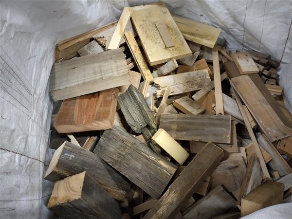 Grote foto big bag brandhout 1 m3 doe het zelf en verbouw hout en planken
