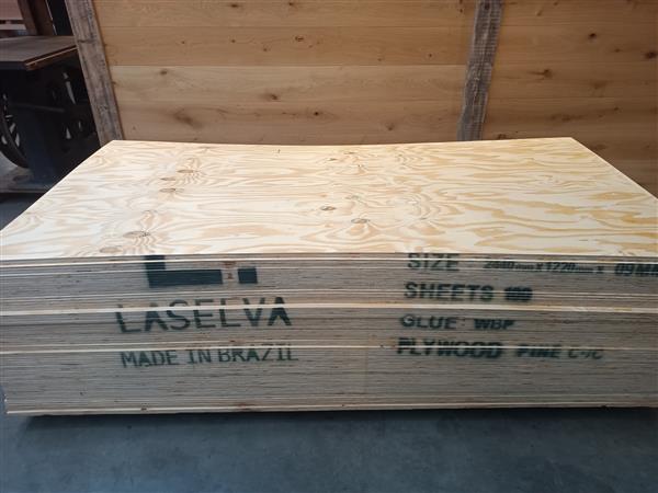 Grote foto underlayment plaat 9mm 122x244cm doe het zelf en verbouw hout en planken